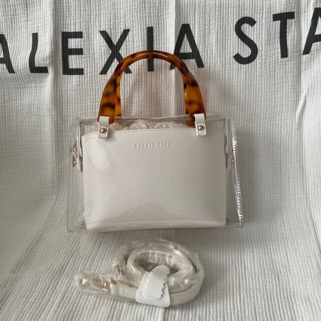 ALEXIA STAM(アリシアスタン)のALEXIA STAM  クリアバック　 レディースのバッグ(ショルダーバッグ)の商品写真