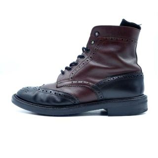 トリッカーズ(Trickers)のTRICKERS M2508 Two Tone Blogue Boots(ドレス/ビジネス)