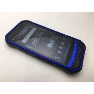 キョウセラ(京セラ)の692 SIMフリー中古au京セラ TORQUE G03 KYV41 ブルー(スマートフォン本体)