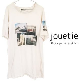 ジュエティ(jouetie)のjouetie フォトプリント ビッグTシャツ(Tシャツ(半袖/袖なし))