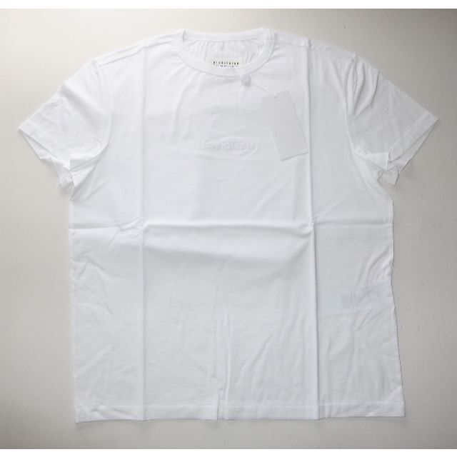 マルジェラ riverse mini logo Tシャツ size46 ホワイト