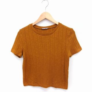 ザラ(ZARA)のザラ トラファルック ZARA Trafaluc ニット カットソー 半袖 丸首(カットソー(半袖/袖なし))