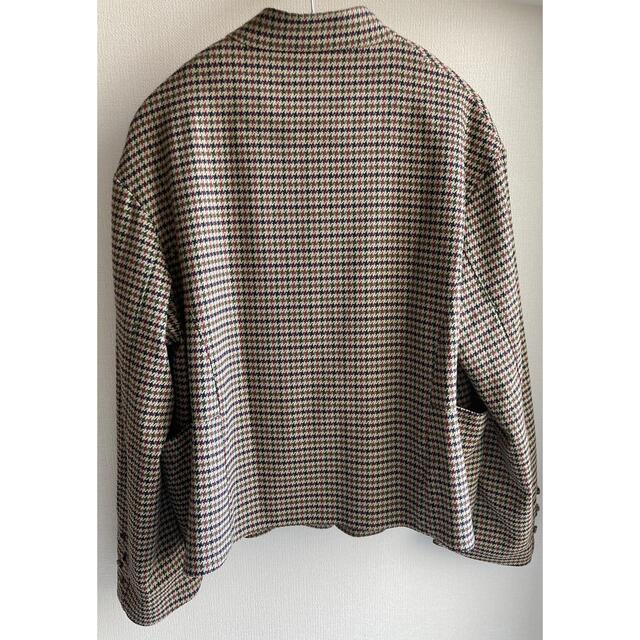 madder madder “MEE” CHECK BUTTONS JACKET