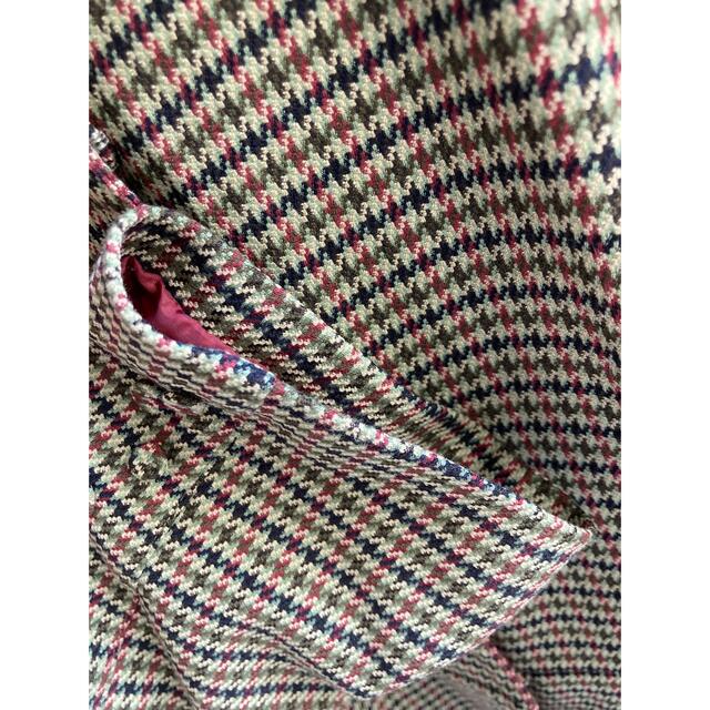 madder madder “MEE” CHECK BUTTONS JACKET