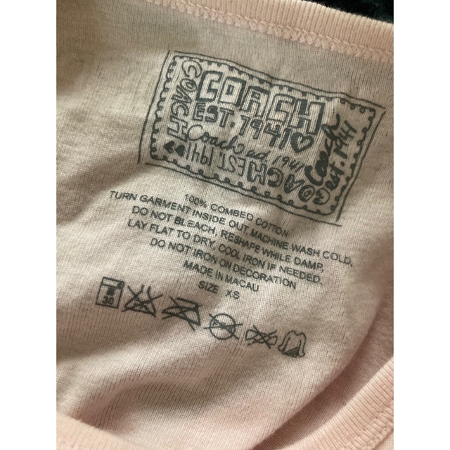 COACH(コーチ)の古着　コーチ　ポピー　Tシャツ　XSサイズ レディースのトップス(Tシャツ(半袖/袖なし))の商品写真