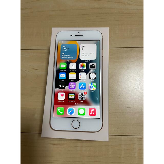 iPhone8 64GB Gold SIMフリーiPhone8