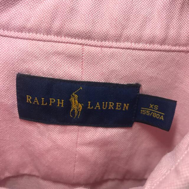 Ralph Lauren(ラルフローレン)の【希少カラー】ラルフローレン Ralph 七分袖シャツ XS ピンク ロゴ刺繍 メンズのトップス(シャツ)の商品写真
