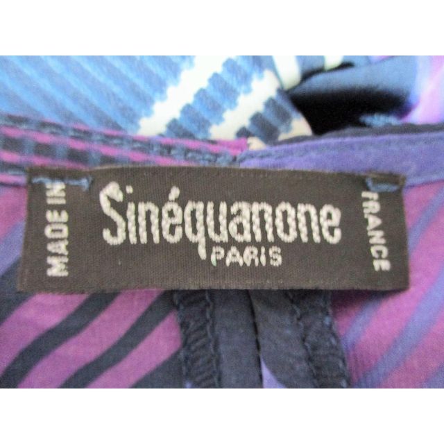 【Sinequanone 　シネカノン】フランス製大人シックワンピース 8
