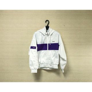 エレッセ(ellesse)の【ellese】エレッセ レディースパーカー ホワイト×パープル(パーカー)