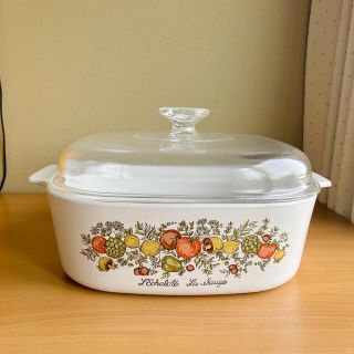 パイレックス(Pyrex)のオールドパイレックス スパイスオブライフシリーズ キャセロール鍋(鍋/フライパン)