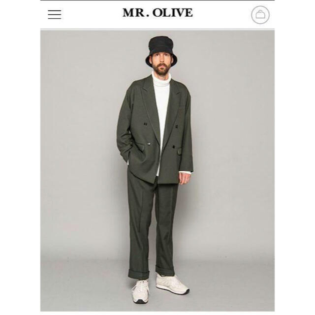 Mr.OLIVE(ミスターオリーブ)のMR.OLIVE ダブルジャケット　L メンズのジャケット/アウター(テーラードジャケット)の商品写真