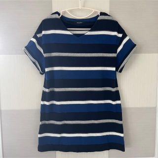 ベルーナ(Belluna)の【専用】きれいめボーダートップス(Tシャツ(半袖/袖なし))