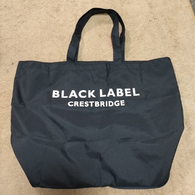 BURBERRY BLACK LABEL(バーバリーブラックレーベル)のバーバリーブラックレーベル　エコバック　中古　L メンズのバッグ(トートバッグ)の商品写真