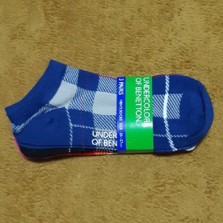 ベネトン(BENETTON)のBENETTON　スニーカーソックス　３足セット♪(ソックス)