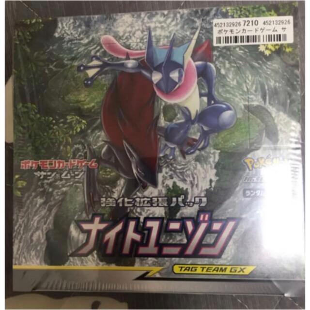 ポケモン - 新品未開封 ナイトユニゾン シュリンク付き 1boxの通販 by