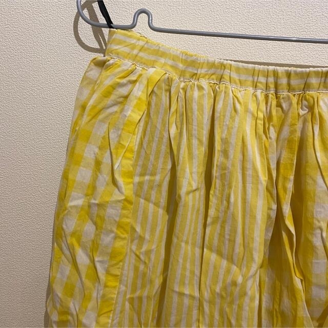 flower(フラワー)のvintage check stripe skirt レディースのスカート(ロングスカート)の商品写真