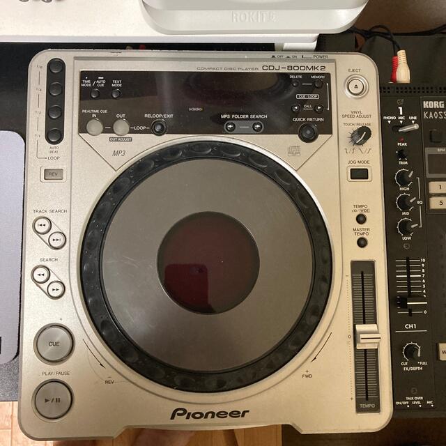 Pioneer(パイオニア)のPioneer CDJ-800MK2 楽器のDJ機器(CDJ)の商品写真