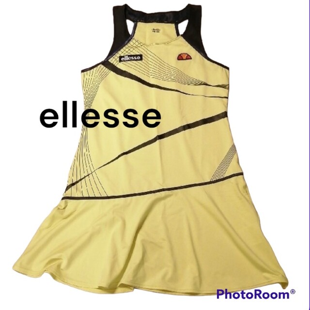 ellesse - 1回着 ellesse エレッセ テニスウェア ワンピースの