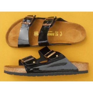 ビルケンシュトック(BIRKENSTOCK)のビルケンシュトック ARIZONA STUDS EU42 黒(サンダル)