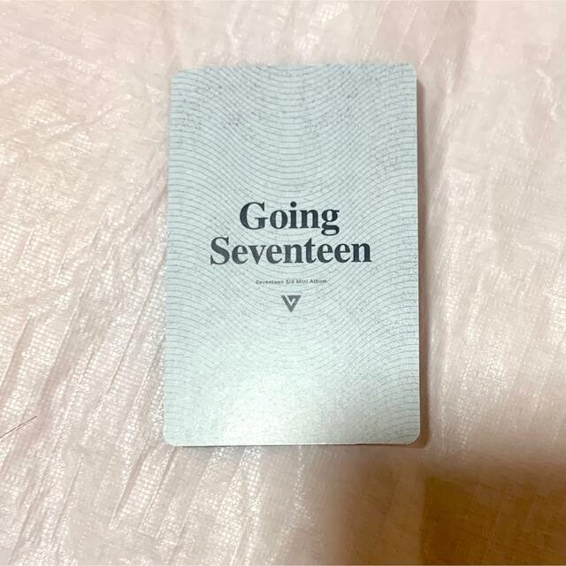 SEVENTEEN(セブンティーン)のGoing Seventeen ジュン ディノ トレカ エンタメ/ホビーのCD(K-POP/アジア)の商品写真