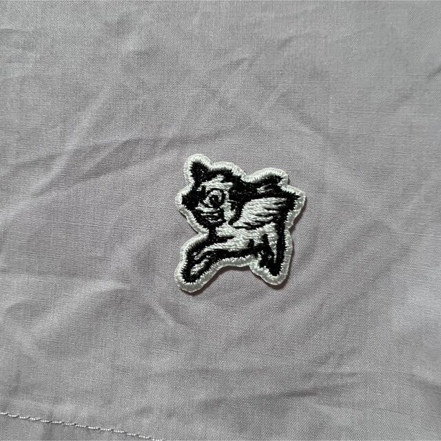 超希少　コムドット　birdog ポップアップ限定　オープンカラーシャツ　刺繍 メンズのトップス(シャツ)の商品写真