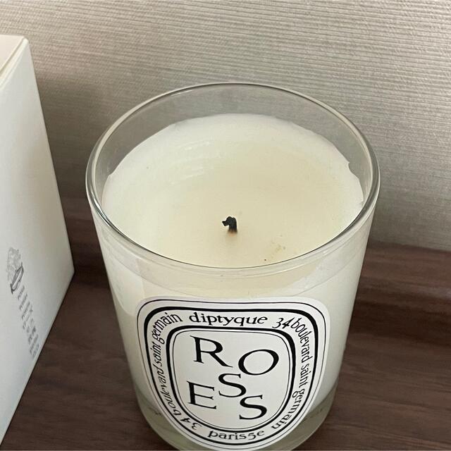 diptyque(ディプティック)のdiptyqueキャンドル ローズ 190g ハンドメイドのインテリア/家具(アロマ/キャンドル)の商品写真