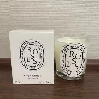 ディプティック(diptyque)のdiptyqueキャンドル ローズ 190g(アロマ/キャンドル)