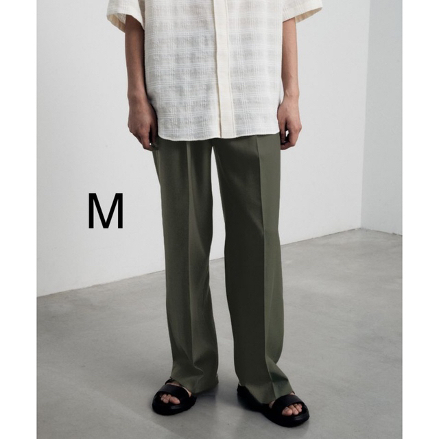 ttaa様専用　LIDNM VISCOSE STRAIGHT SLACKS メンズのパンツ(スラックス)の商品写真