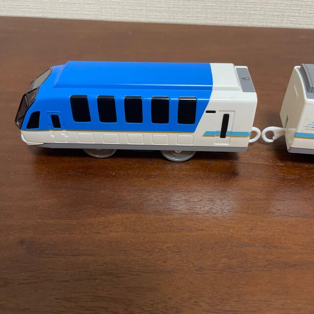 Takara Tomy(タカラトミー)のプラレール　しまかぜ　近鉄 キッズ/ベビー/マタニティのおもちゃ(電車のおもちゃ/車)の商品写真