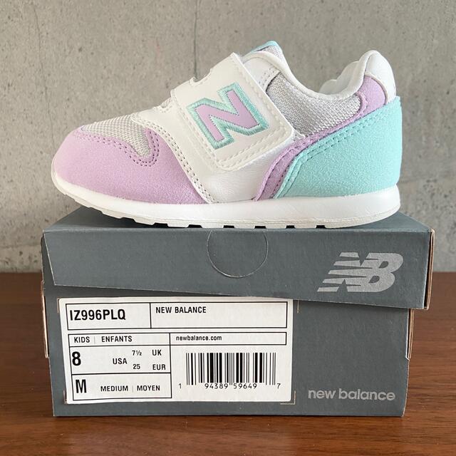 New Balance(ニューバランス)の【新品】14.5センチ パステル ニューバランス スニーカー キッズ キッズ/ベビー/マタニティのベビー靴/シューズ(~14cm)(スニーカー)の商品写真