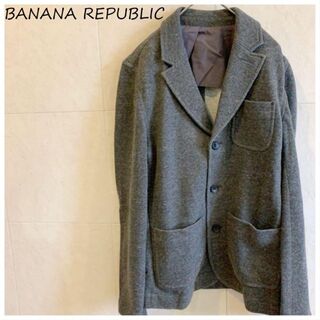 バナナリパブリック(Banana Republic)のバナナリパブリック ジャケット 柔らか グレー(テーラードジャケット)