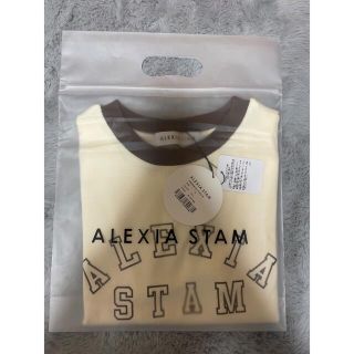 アリシアスタン(ALEXIA STAM)のalexia stam リンガーT(Tシャツ(半袖/袖なし))