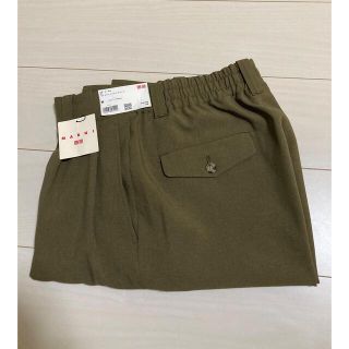 マルニ(Marni)の【でえか様専用】UNIQLO×MARNI ワイドフィットタックパンツ　(スラックス)