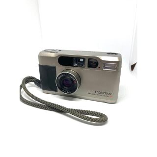 キョウセラ(京セラ)の美品完動品 CONTAX コンタックス T2 ケース付き(フィルムカメラ)