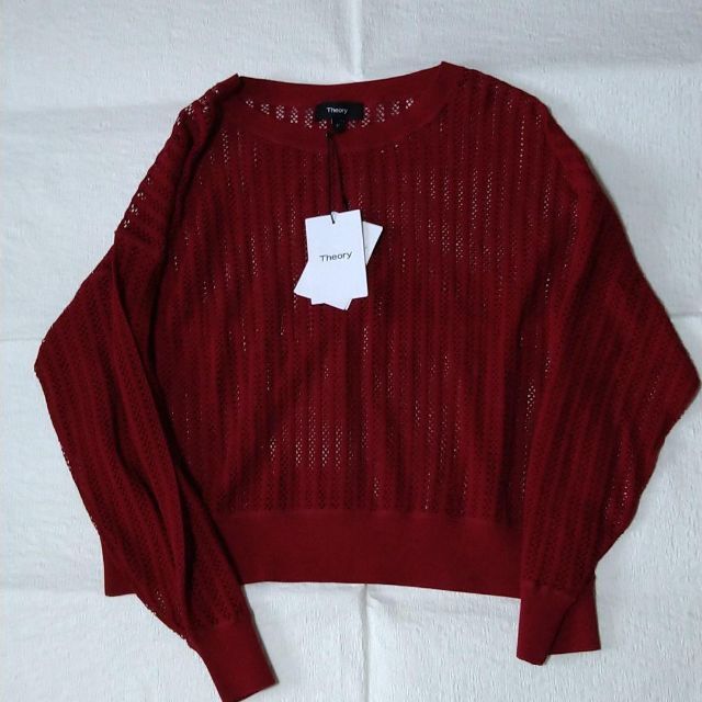 SALE‼️ セオリー theory サマーニット タグ付き トップス S 綿 | フリマアプリ ラクマ