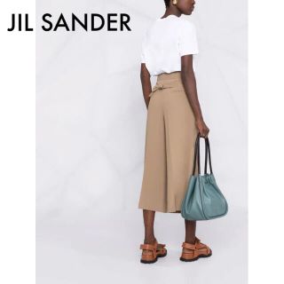 ジルサンダー(Jil Sander)のジルサンダー/Uネックカットソー Tシャツ ホワイト(Tシャツ(半袖/袖なし))