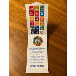 サンリオ(サンリオ)のハローキティ　SDGs　国連公式ラペルピン　バッジ(ブローチ/コサージュ)