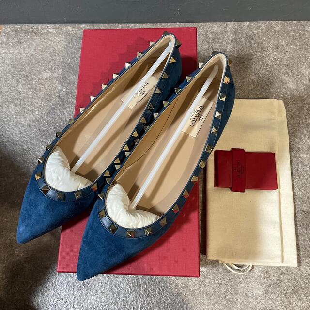 在庫僅少】 VALENTINO - 新品未使用 ヴァレンティノ スタッズ フラット