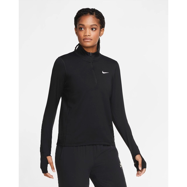 NIKE(ナイキ)のNIKE エレメント ウィメンズ 1/2ジップ ランニングトップ レディースのトップス(シャツ/ブラウス(長袖/七分))の商品写真