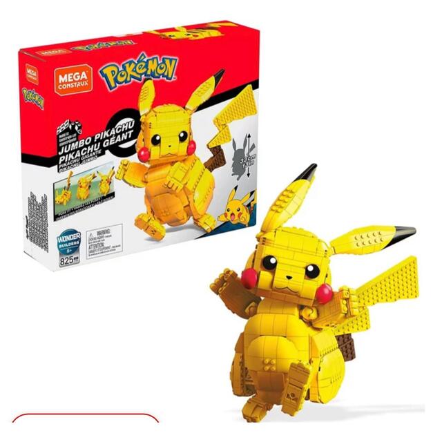 ポケモン メガコンストラックス ジャンボピカチュウ ピカチュー FVK81 ポケモン メガコンストラックス ジャンボピカチュウ ピカチュー FVK81