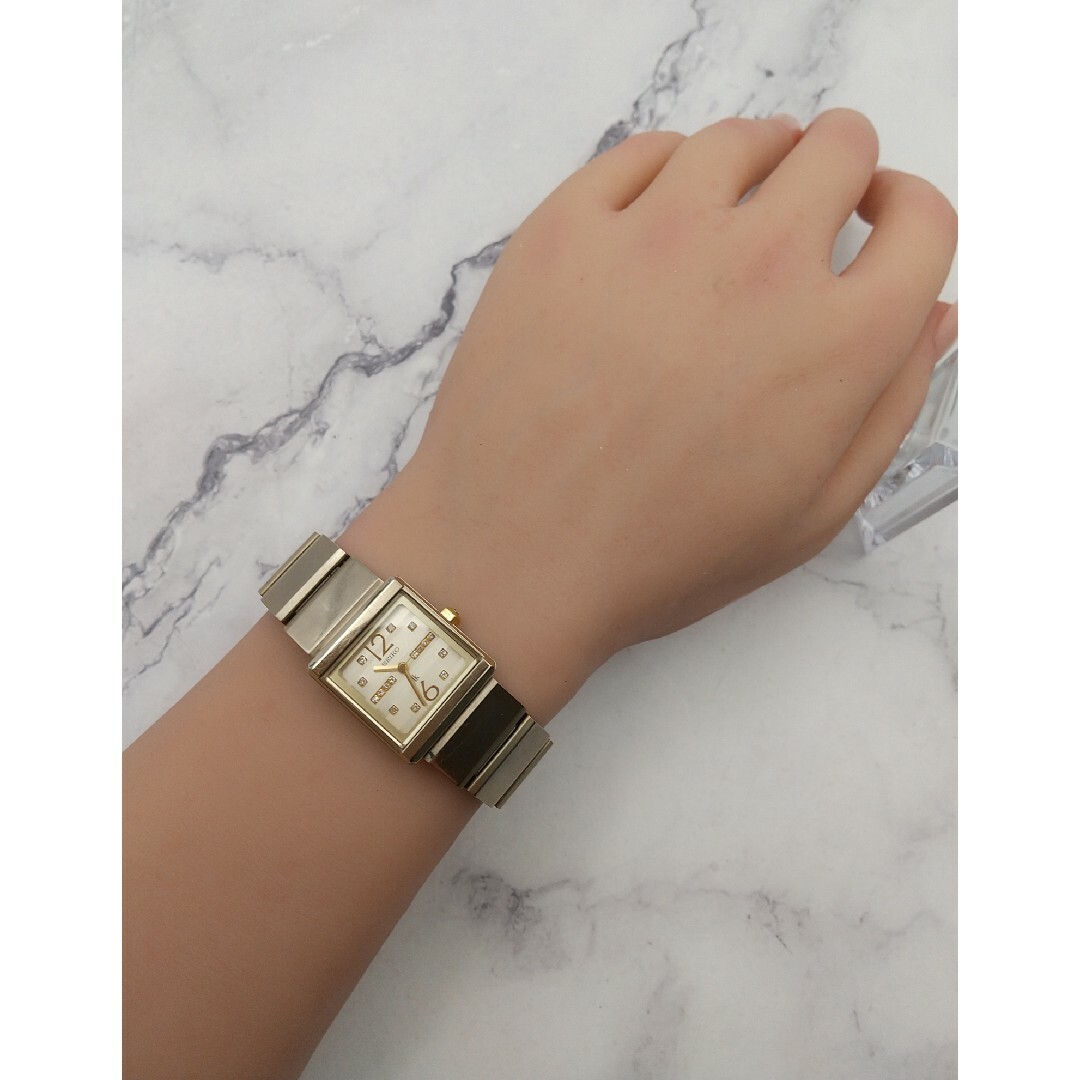 SEIKO - セイコールキア カリテ 17Pダイヤモンド アンティーク