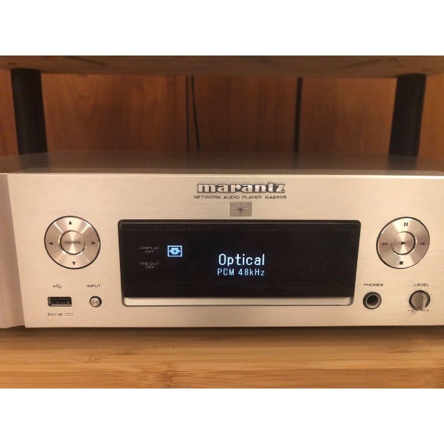 アンプ MARANTZ ネットワークオーディオプレーヤーの通販 by よもぎ