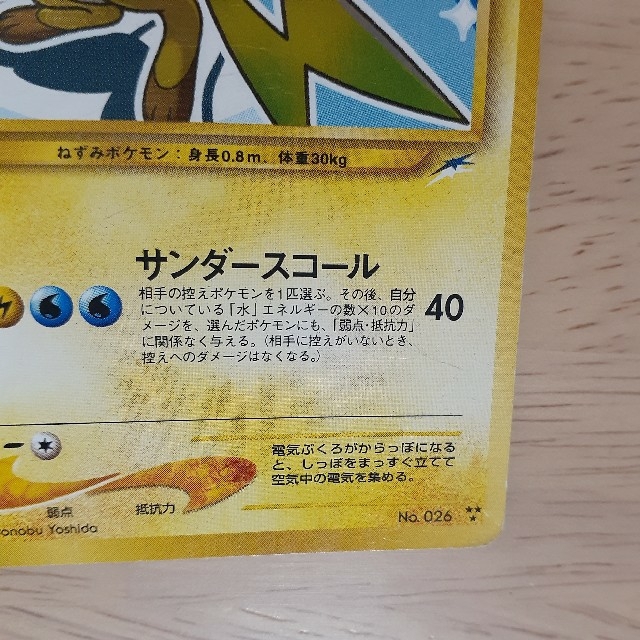 ひかるライチュウ ひかるライチュウ