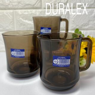 デュラレックス(DURALEX)の訳あり　[未使用] DURALEX デュラレックス　　　マグカップ　3個(グラス/カップ)