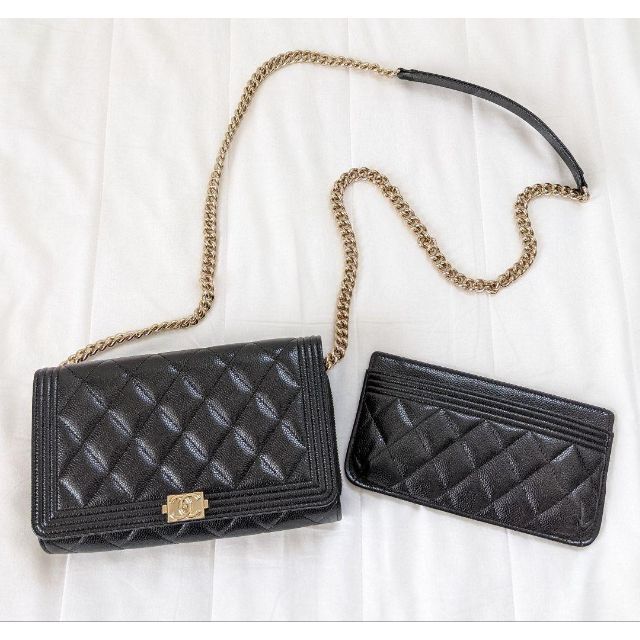 ギフ_包装】 新品未使用 CHANEL ボーイシャネル レア物 ショルダー