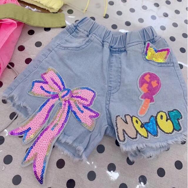 セットアップ キャミソール+デザイン パンツ キッズ/ベビー/マタニティのキッズ服女の子用(90cm~)(パンツ/スパッツ)の商品写真