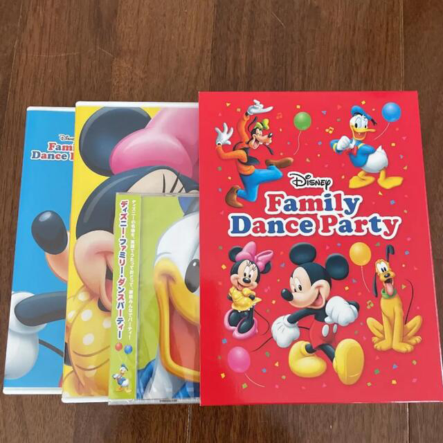 DWE Disney Family Dance Party DVD2枚CD1枚-