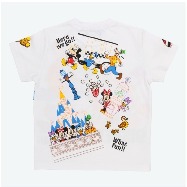Disney(ディズニー)のディズニー ベスティーズ ホワイト Tシャツ Mサイズ 新品未使用 レディースのトップス(Tシャツ(半袖/袖なし))の商品写真