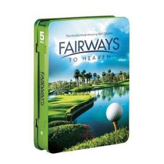 Fairways To Heaven 5 DVDセット + 3 ゴルフボール(ゴルフ)