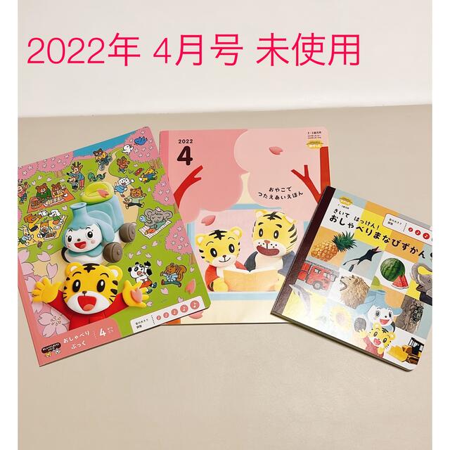 Benesse(ベネッセ)の＊未使用＊ こどもちゃれんじ ぽけっと ベネッセ　2022年4月号　3冊セット キッズ/ベビー/マタニティのおもちゃ(知育玩具)の商品写真